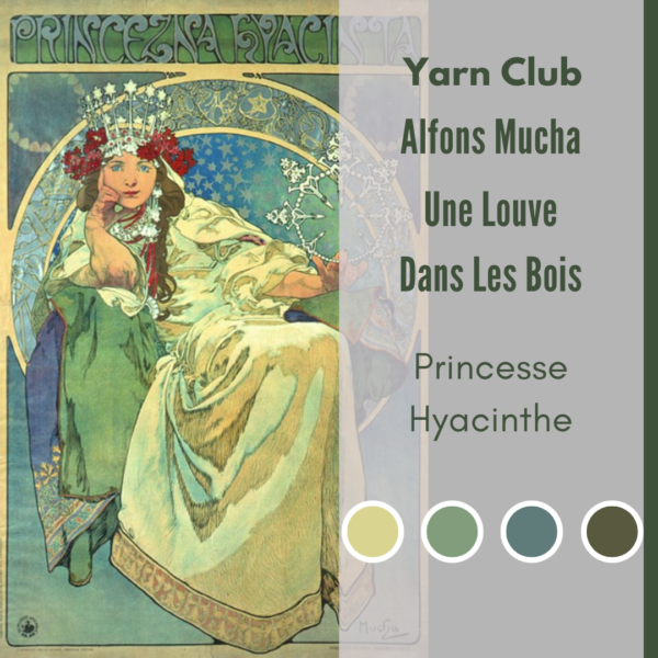 YARN CLUB Janvier Février Mars 2025 : Alfons MUCHA – Image 4